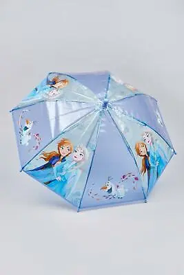 Disney Frozen Anna Elsa & Olaf Ombrello A Cupola Per Bambini Personaggio - Blu  • 13.46€