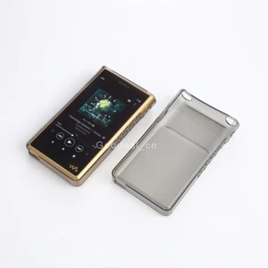 Funda delgada flexible transparente de cristal TPU para Sony Walkman NW-WM1AM2 WM1ZM2 - Imagen 1 de 17