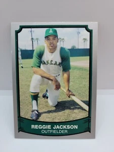 REGGIE JACKSON HOF OAKLAND A'S 1989 PACIFIC BASEBALL LEGENDS #111 Mint Condition - Picture 1 of 6