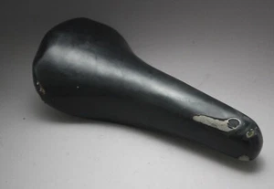 Sillín Selle Italia Turbo Gel / Negro / 400 g / 1991 / Amarillo neón / Flite - Imagen 1 de 8