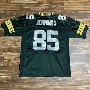 Greg Jennings Green Bay Packers Reebok On Field Stitched Sewn Jersey — Size 54 - Picture 1 of 13