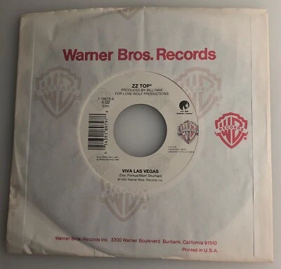 ZZ Top / Viva Las Vegas & 2000 Blues / 1990 45rpm / Mint - Image 1 of 4