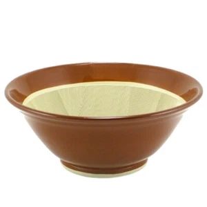 New Japanese 12"D Ceramic Mortar SURIBACHI Bowl /Made in Japan - Picture 1 of 5