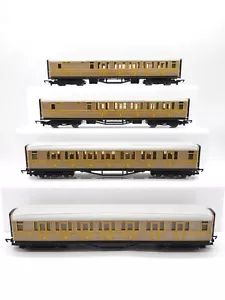 Hornby Flying Scotsman LNER Gresley Teak Coaches (Set of 4) - (Unused) Mint Cond - Picture 1 of 8