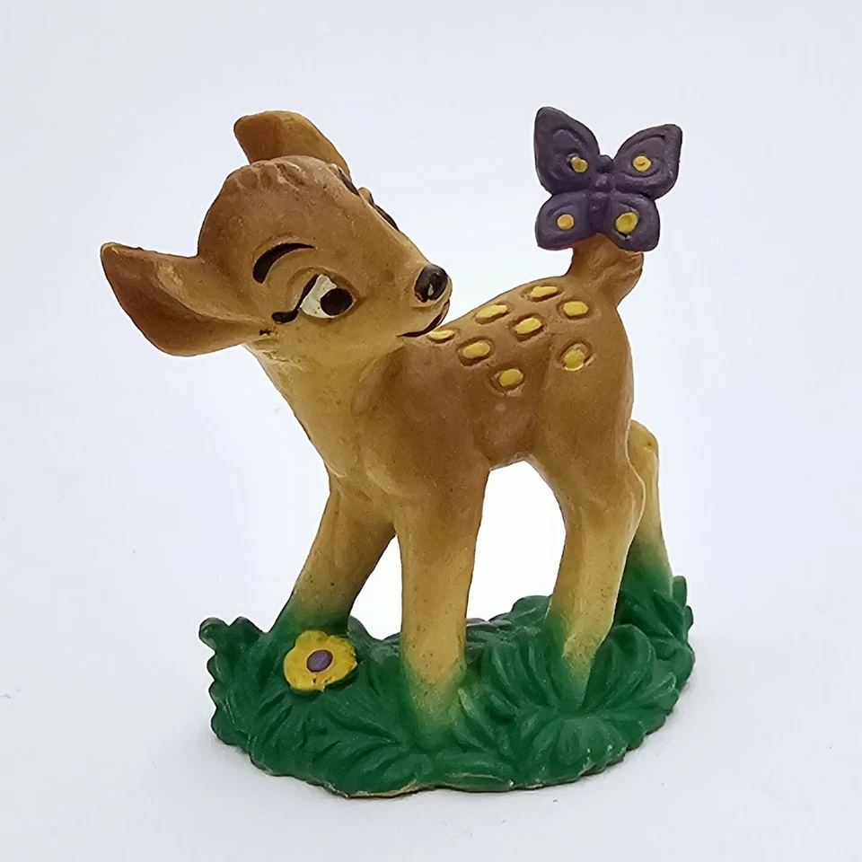 ©Bullyland DISNEY 2" Figur BAMBI Handpainted Weißwedelhirsch Rehkitz - Bild 1 von 1