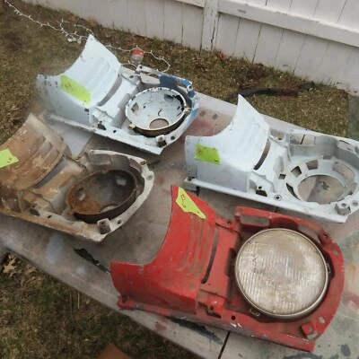 1965 1966 OEM Ford Mustang LH Headlight Bucket Assembly OEM Ford 65159-151 - Image 1 of 4