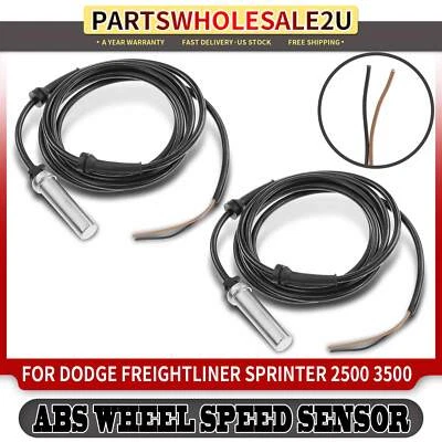 2x Sensor de velocidad de rueda ABS delantero derecho y derecho para Dodge Sprinter 2500 2003-2006 L5 2,7 L Foto 1 de 4