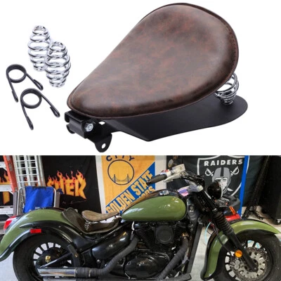 For Suzuki Boulevard C50 S40 M800 M50 Bobber Custom Spring Solo Seat Base Saddle Foto 1 de 4