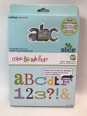 MIX & MINGLE - Tarjeta de diseño Making Memories Slice MS+ #33065 Foto 1 de 3