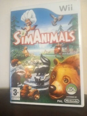 SimAnimals (Nintendo Wii, 2009) - European Version VGC Play As 30+ Animals - Image 1 of 4