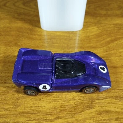 风火轮老式 Redline McLaren M6A Spectraflame 紫色美国大奖赛 1969 — 第 1/4 张图片