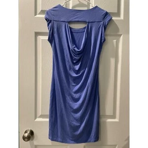 Athleta lila Strickkleid Peek A Boo Rücken Damen Größe XS - Bild 1 von 6