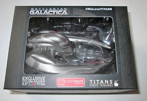 Loot Crate Exclusive -  Battlestar Galactica Cylon Raider Titans Vinyl Figures - Picture 1 of 5