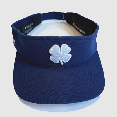 Black Clover Top Golf Visor Cap Hat Live Lucky Unisex Flex Fit 110 Blue White - Image 1 of 4