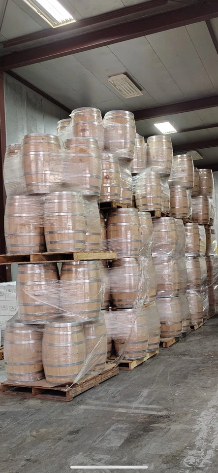 NEW 30 gallon barrels from Barrel Mill for aging, storage or furniture char 3 - Image 1 of 4