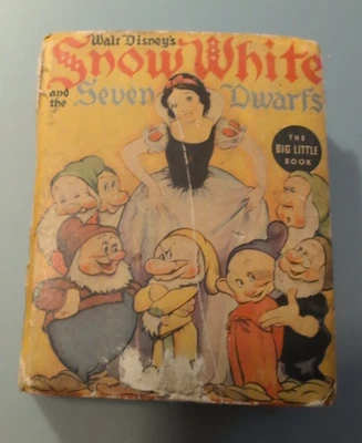 1938 年 - 白雪公主和七个小矮人 - 小大书 — 第 1/4 张图片