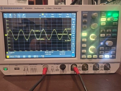 Rohde & Schwarz RTM3004 4channel 1-GHz Digital Oscilloscope - Image 1 of 4