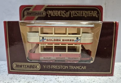Matchbox Models of Yesteryear Y-15 Preston Tramcar 'Paisley District Tramways'  - Image 1 of 4