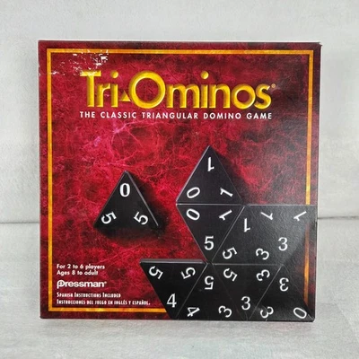Vintage 1997 Pressman Tri-Ominos Board Game – Complete with Instructions - Image 1 of 4