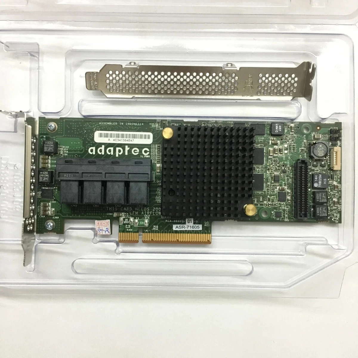 Adaptec RAID 8405E Controller – 4 Port SAS/SATA, 512 MB Cache, PCIe X8, Für Server & Workstations