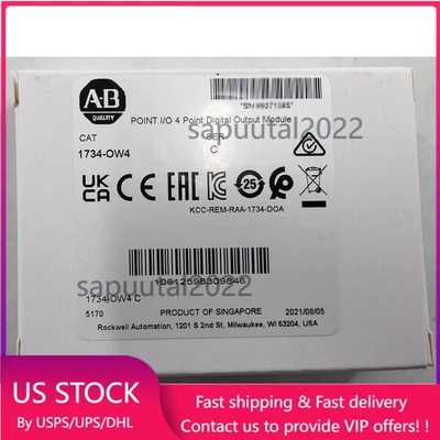 1734-OW4 AB Point I/O 4 Point Digital Output Module  Allen-Bradley US Free Tax - Image 1 of 4