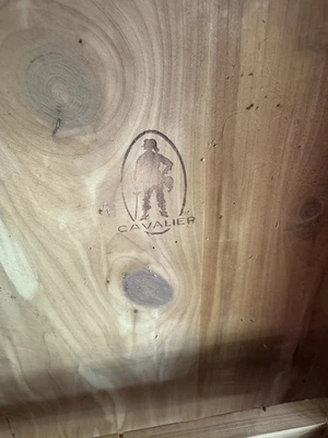 Cavalier Cedar Chest Vintage 1920 - 1940 Original Key Inside Combination Lock ￼ - Image 1 of 4