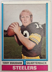 VTG Steelers Terry Bradshaw T.C.G. Trading Card #470 Football Collectible - Picture 1 of 7