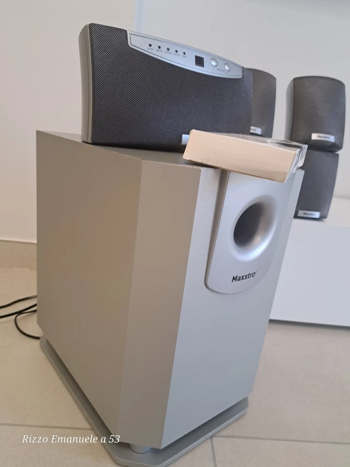 amplificatore home theatre 5.1 Casse Maxxtro Mx600 - Immagine 1 di 4