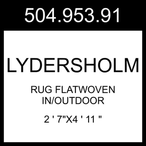 Tappeto IKEA LYDERSHOLM tessuto piatto interno/esterno 504.953.91 - Foto 1 di 1