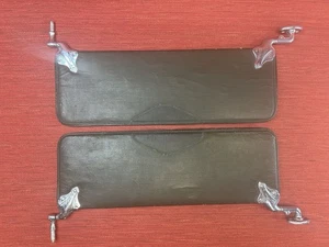 Pair of 1933-1935 Buick ? 1920-1930's GM interior sun visors Chevy, Cadillac - Bild 1 von 22