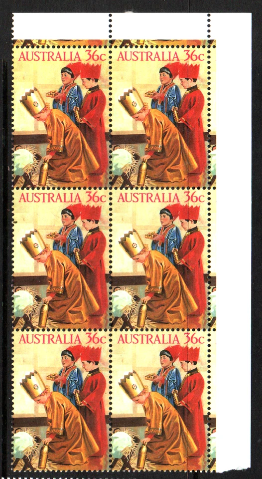 MNH B6 " CHRISTMAS " 1986 - Image 1 of 1
