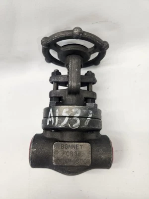 BONNEY FORGE 3/4" GLOBE VALVE A105N CLASS 800 STEEL - Image 1 of 3