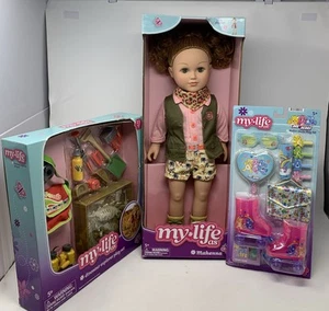 My Life As 18” Makenna Doll And Accessories - Picture 1 of 4