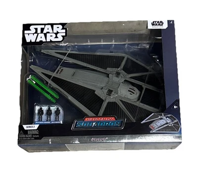 Star Wars Micro Galaxy Squadron TIE Reaper vehículo de 9 pulgadas con tres micro figuras Foto 1 de 2