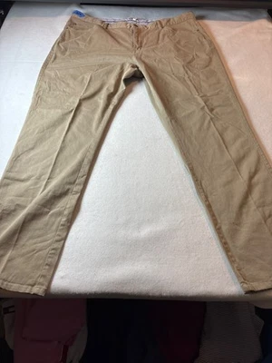 Pantalones chinos para hombre caqui talla 42x30 por K Crown beige Foto 1 de 4