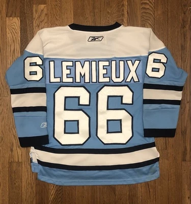 Camiseta Mario Lemieux #66 Pittsburgh Penguins 08 Invierno Clásico Retroceso - L/XL Foto 1 de 3