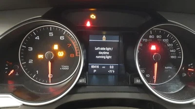 原始设备制造商速度计仪表组适用于奥迪 A5 8T0920984N 2.0L AT 65K — 第 1/4 张图片