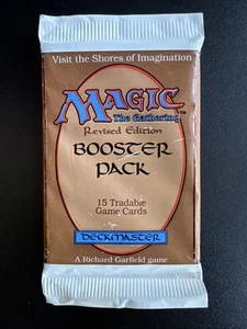 Magic the Gathering 1994 Sealed MTG Booster Pack  (Revised 3rd Edition) 15 Cards - Picture 1 of 12