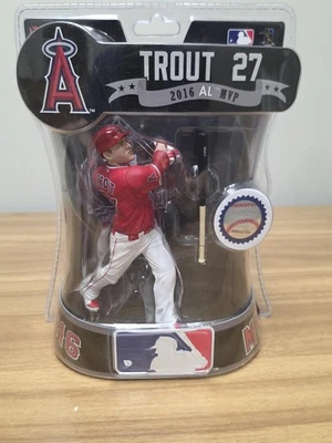 Los Angeles Angels Figure MLB Baseball Mike Trout 27 2016 AL MVP Limited Edition - Image 1 of 4