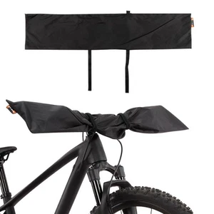 1pc Handlebar Cover Handlebar Cover Protection 210D Nylon 82*17cm Black - Picture 1 of 10