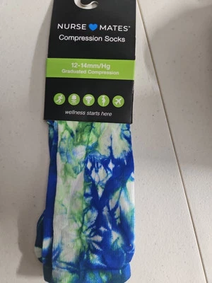 Calcetines de compresión Nurse Mates pantorrilla regular hasta 17" Foto 1 de 2
