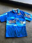 Vintage Y2K Orange County Choppers Motorcycle Button Up Shirt Youth M