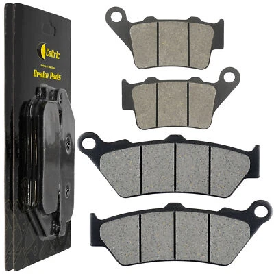 Caltric Front and Rear Brake Pads for BMW G650GS G650 GS ABS 2010-2016 - Image 1 of 4