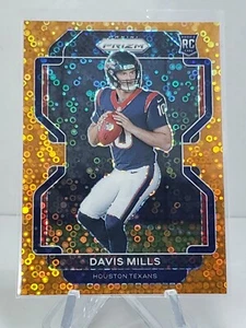 DAVIS MILLS 2021 Panini Prizm Orange Disco Rookie SP Houston Texans RC - Picture 1 of 2