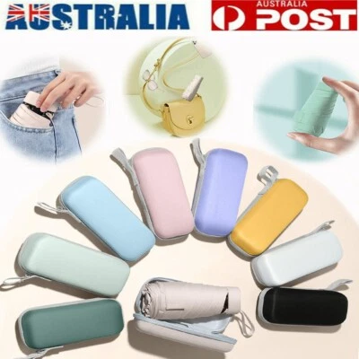 Mini Pocket Compact Umbrella Anti-UV Sun/Rain Windproof 6Folding Travel Umbrella - image 1 of 4