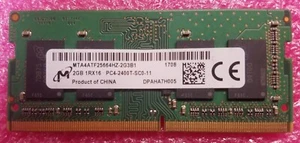Micron MTA4ATF25664HZ-2G3B1 2GB 1RX16 PC4-2400T SODIMM Laptop RAM Memory DDR4 - Picture 1 of 2