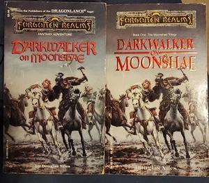2 Diff COVERS, Darkwalker on Moonshae [Forgotten Realms-Moonshae Trilogy Book 1] - Picture 1 of 6