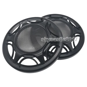 2pcs for 8" inch Speaker Cover Grill Metal Mesh Grille Audio Decorative Circle - Picture 1 of 6