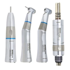 Kit de pieza de mano de fibra óptica dental de baja velocidad motor de aire recto contra ángulo 1:1 - Imagen 1 de 88