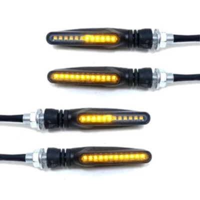 Juego de indicadores secuenciales LED para Hyosung GT125R GT250 GT250R RT125 Foto 1 de 3